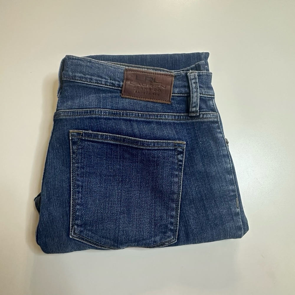LRL Ralph Lauren Jeans Co Modern Skinny Women's Size 10‎ Dark Wash Denim